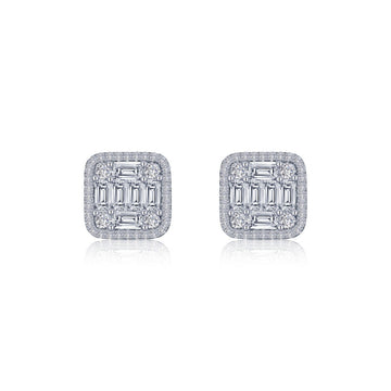 2.68 CTW Stud  Earrings